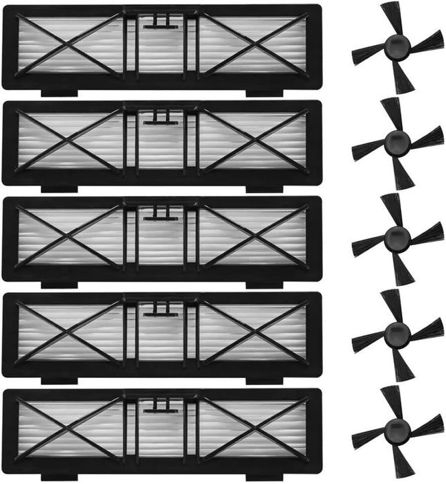 Replacement Ultra Perormance ilters Side Brushes Compatible with Neato Botvac Connected Series D10 D9