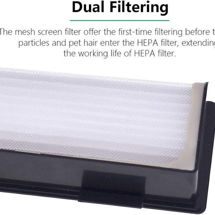 Replacement Ultra Perormance ilters Side Brushes Compatible with Neato Botvac Connected Series D10 D9 D8 D3 D4 D5 D6 D7 and Botvac D Series D75 D80 D85 Robot Vacuums,10-Pack.