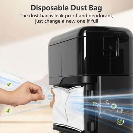 18 pcs Dust Bags or euy Omni C20 C10 Robot Vacuum, 3.6L Large Capacity Replacement Bags with 3-Layer Odorproo & Leakproo abric