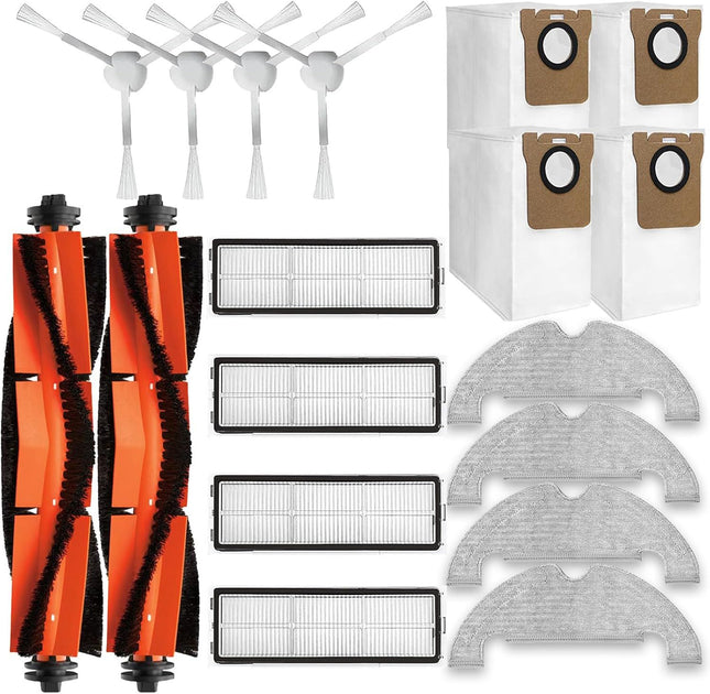 18-Piece D10 Plus Accessories Kit Compatible with DreameBot D10 Plus (RLS3D)/Dreame D10 Plus Robot