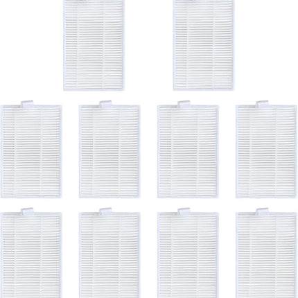10Pcs Hepa ilters or iHome AutoVac Eclipse iHRV1 / iHome AutoVac Eclipse G iHRV2 Robot Vacuum Cleaner Replacement 10 PACK Hepa ilters