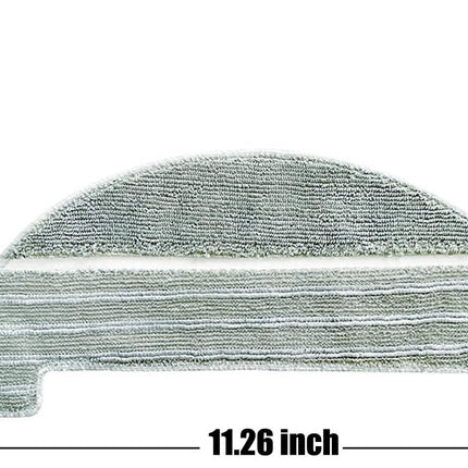5Pcs Mopping Cloths Pads or iHome AutoVac Nova, Halo Sel Empty Robot Vacuum Replacement Accessory Parts