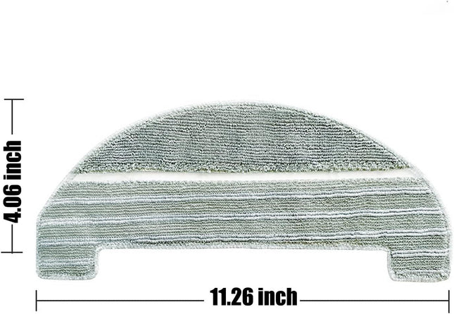 5Pcs Mopping Cloths Pads or iHome AutoVac Nova Halo Sel Empty Robot Vacuum Replacement Accessory Parts – product detail
