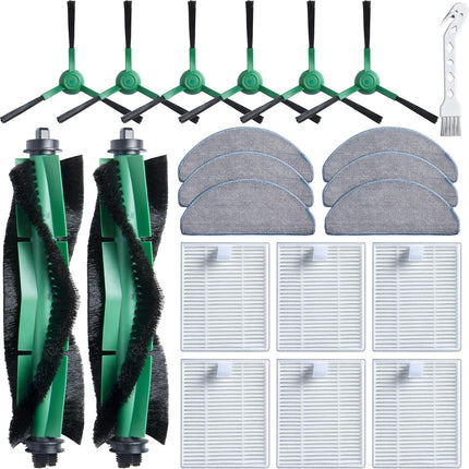 Replacement Parts or iRobot Roomba 104 Combo, 105 Combo, Essential Y0140 Y0112 Y0110 Robot Q0120 Q0110, 21 Pack Quality Accessories or Better Cleaning Perormance