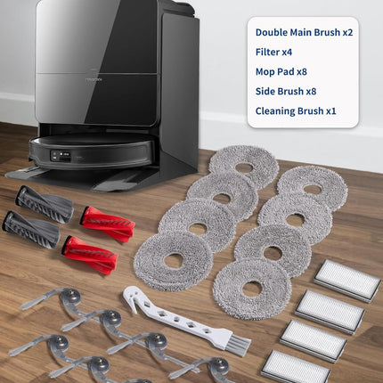 Saros 10R Replacement Parts & Accessories or  Saros 10R Robot Vacuum, 24 Pack Quality Accessories or Better Cleaning Perormance