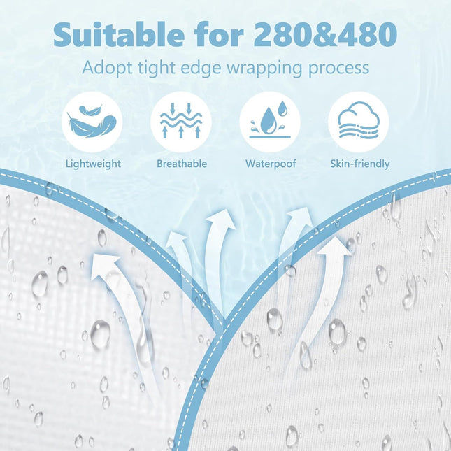 Pool Spa Zippered Bags Replacement or Polaris 280 480 Pool Cleaner All Purpose ilter Bags K13 K16 (2 Pack) – product detail