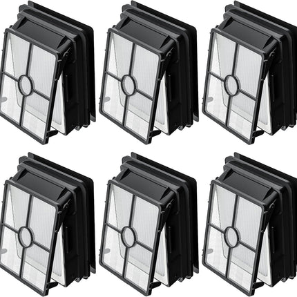 6 Pack 1866 ilters Compatible with Bissell Crosswave 3888A 1785 2210 2211 2304 2306 2551 2554 2590 2593 2596 CrossWave Cordless Max All in One Wet-Dry Vacuum Cleaner, Compare to Part # 1608684