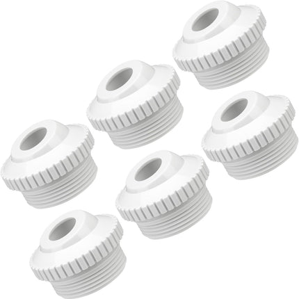 Pool Jet Nozzles 3/4" SP1419D low Inlet itting Opening Water Directional Pool Return ittings, 6 Pack