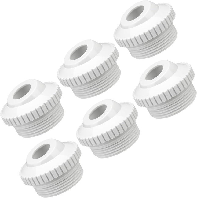 Pool Jet Nozzles 3/4 SP1419D low Inlet itting Opening Water Directional Pool Return ittings 6 Pack
