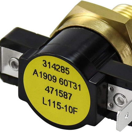 471587 115-degree ahrenheit Hi-Limit Thermostat Replacement or Pentair MiniMax Pool and Spa Heater NT STD 200 250 300
