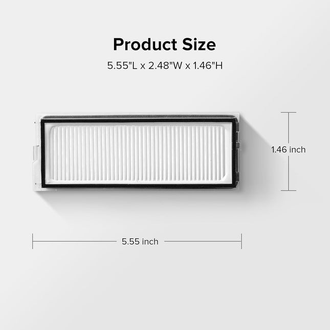 2 Pack Washable ilter or Qrevo MaxV Qrevo S Plus Pro Curv – product detail