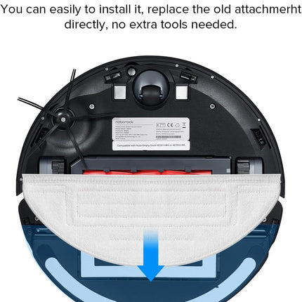 Mop Cloth or S8+ & S8 & S7 MaxV Robot Vacuum (2 Pcs)