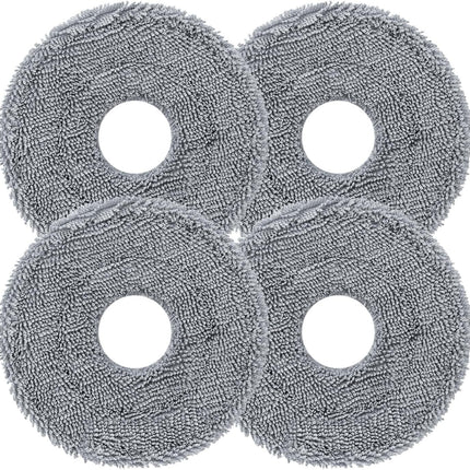 Rotating Mop Cloths or Saros 20 (4-Pack), 200 RPM Scrubbing, 30-Level Water Adjustment, Compatible with 212℉ Auto Wash & 131° Drying, Reusable Mop Pads or Hardwood Tile Marble Carpet