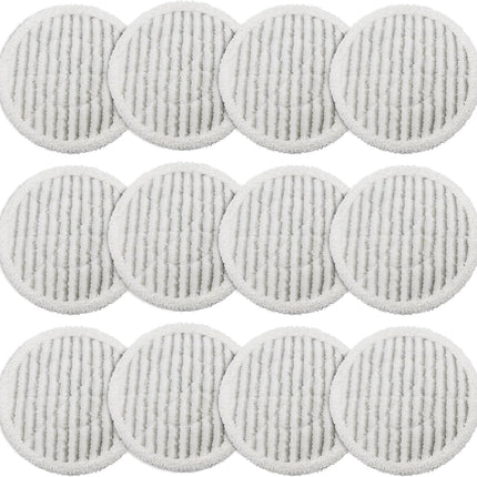 12 Pack S8201 Replacement Steam Mop Pads or Shark S7001 S8001 S7201 S7000AMZ S7000 S7005 S7020 S7001C S7000C Steam Mop, Steam & Scrub All-in-One Scrubbing Mop Pads, or Model XKITP7000