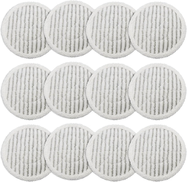 12 Pack S8201 Replacement Steam Mop Pads or Shark S7001 S8001 S7201 S7000AMZ S7000 S7005 V1259-DP01-F-376