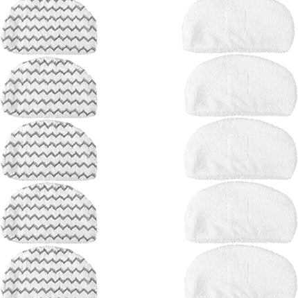 10PK  Replacement Pads Compatible with Bissell Powerresh Steam Mop 1940 1440 1806 1544 2075 2685 Series 19401 19404 19409 1940A 1940 1940N 1940T 1940Q 1940W B0006 15441 15443 2181 2814