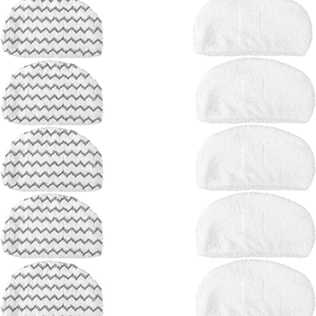 10PK  Replacement Pads Compatible with Bissell Powerresh Steam Mop 1940 1440 1806 1544 2075 2685 Series 19401 19404 19409 1940A 1940 1940N 1940T 1940Q 1940W B0006 15441 15443 2181 2814