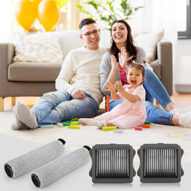 Iloor3 Roller Brush Replacement or Tineco iloor 3 and loor One S3 Cordless Wet Dry Vacuum Cleaner 2 Brush – product detail