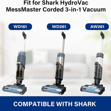 WD161 Roller and ilter or Shark HydroVac MessMaster Wet Dry Vacuum Cleaner WD161 WD261 AW261