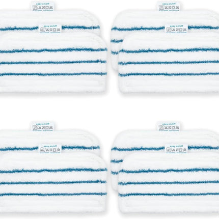 8 Pack SMP20 Washable Steam Mop Pads Compatible with Black+Decker Steam Mop SM1600, SM1610, SM1620, HSM13E1, HSMC1300X, HSMC1321, HSMC1361SG