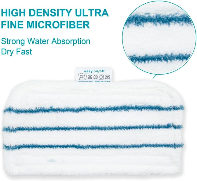 8 Pack SMP20 Washable Steam Mop Pads Compatible with Black Plus Decker Steam Mop SM1600 SM1610 SM1620 – product detail