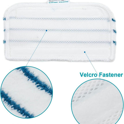 8 Pack SMP20 Washable Steam Mop Pads Compatible with Black+Decker Steam Mop SM1600, SM1610, SM1620, HSM13E1, HSMC1300X, HSMC1321, HSMC1361SG