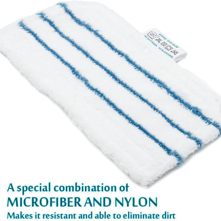 8 Pack SMP20 Washable Steam Mop Pads Compatible with Black+Decker Steam Mop SM1600, SM1610, SM1620, HSM13E1, HSMC1300X, HSMC1321, HSMC1361SG