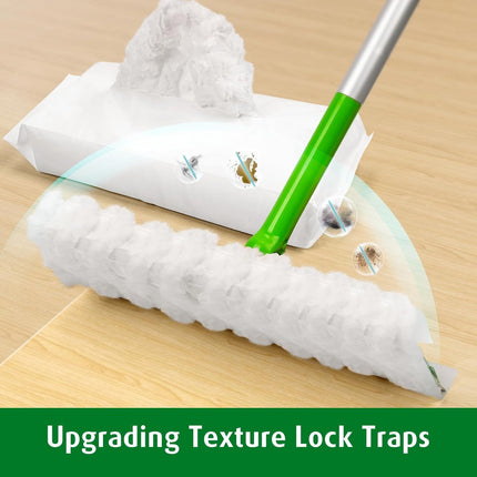 1 Handle with 30 Count Duster Reill or Swier Duster + 30 Count Dry Sweeping Pads Reill or Swier Sweep and Mop