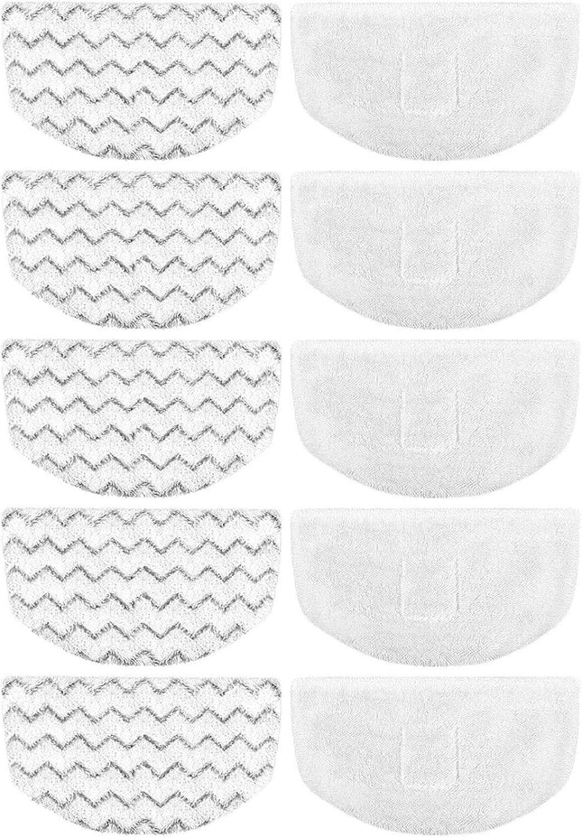 10 Pack Steam Mop Replacement Pads or Bissell Powerresh Steam Mop 1940 1806 1544 2075 V1259-DP01-F-420