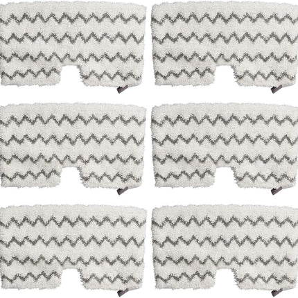 6 Pack Steam Mop Pads Replacement or Shark Steam Pocket Mops S3501 S3601 S3972BRN S3550 S3801 S3901 S3601D S3801CO S3901D S3455K S2902 SE450 SE460