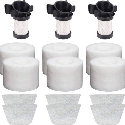 Replacement ilters or Shark ION lex DuoClean X30 X40 60 80 I200 I201 I202 I205 I251 I252 I281 I282 I285 U280 IC205 IR70 IR100 IR101, 3 Post 6 oam&elt ilters, XPREM100
