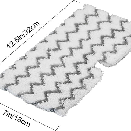 6 Pack S3501 S3601 Steam Mop Replacement Pads or Shark S3501 S3601 S3550 S3801 S3901 S3601D S3801CO S3901D S3455K S2902 SE450 Steam and Scrub Pocket Mop Steamer Pads Washable