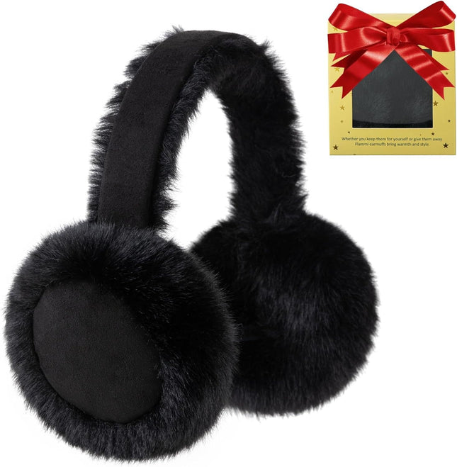 Ear Mus or Winter Women Water Resistant Suedette and aux ur Warm Earmus oldable Outdoor Ear Warmers or