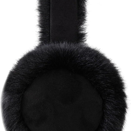 Ear Mus or Winter Women, Water Resistant Suedette and aux ur Warm Earmus oldable Outdoor Ear Warmers or Women Girls