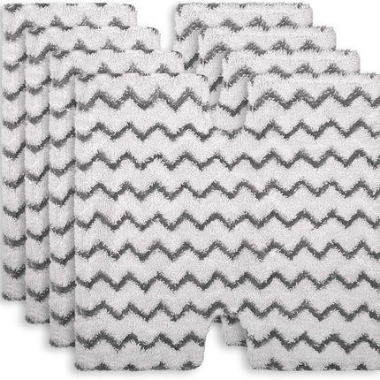 Steam Mop Pad or Shark Genius Lit-Away Pro S5003D S5002Q S5003A S6001W S6001WM S6002 S6002C S6003D S6003 S3973 S3973D S3973WM Washable Steam Mop Replacement Mop Cloth, 4 Pack
