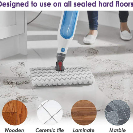 Steam Mop Pad or Shark Genius Lit-Away Pro S5003D S5002Q S5003A S6001W S6001WM S6002 S6002C S6003D S6003 S3973 S3973D S3973WM Washable Steam Mop Replacement Mop Cloth, 4 Pack