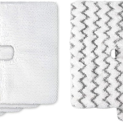 4 Pack + 2 Pack Replacement Microiber Mop Pad or Shark Steam Pocket Mops S3500 Series S3501 S3601 S3550 S3901 S3801 SE450 S3801CO S3601D (4 sot mop pad+2 scrubby mop pad)