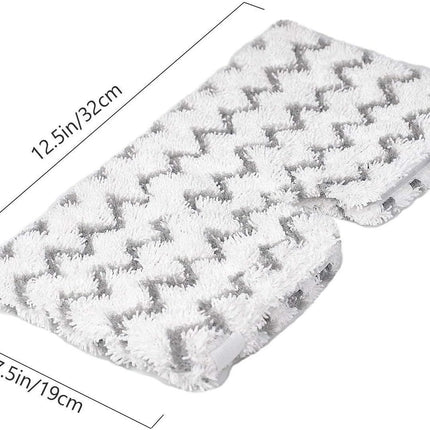4 Pack + 2 Pack Replacement Microiber Mop Pad or Shark Steam Pocket Mops S3500 Series S3501 S3601 S3550 S3901 S3801 SE450 S3801CO S3601D (4 sot mop pad+2 scrubby mop pad)