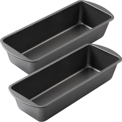 Extra Large Bread Pan, 13" x 5" Long Loa Pan, Nonstick Baking Pan, Rectangular Loa Tin, Set o 2