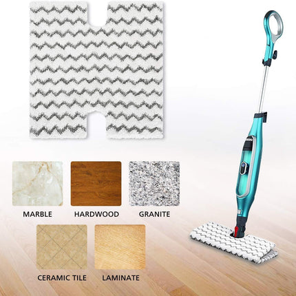 4 Pack Steam Mop Pads Replacement or Shark Lit-Away Pro & Shark Genius Mop System Pocket Mop S3973 S3973D S3973WM S5001 S5002Q S5003A S5004 S5004W S6001W S6001WM S6002 S6002C S6003D S6003W