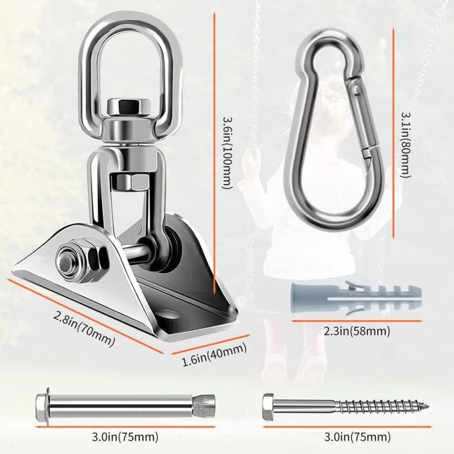 360 Rotating Hammock Hanging Kit – product detail