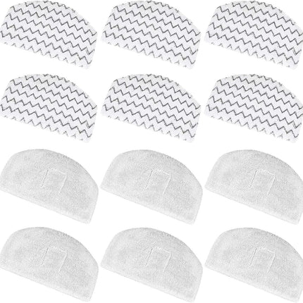 12 Pack 1940 Steam Mop Replacement Pads or Bissell Powerresh Steam Mop 1940 1440 1806 1544 2075 2685A 2814 Series, Model 19402 19404 19408 19409 1940A 1940 1940Q 1940T 1940W B0006 B0017 2075A 15441