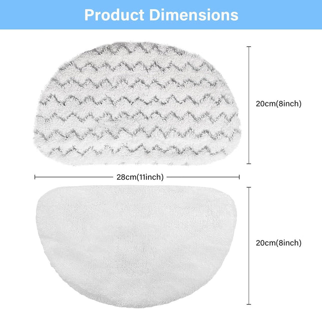 12 Pack 1940 Steam Mop Replacement Pads or Bissell Powerresh Steam Mop 1940 1440 1806 – product detail