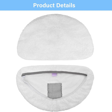 12 Pack 1940 Steam Mop Replacement Pads or Bissell Powerresh Steam Mop 1940 1440 1806 1544 2075 2685A 2814 Series, Model 19402 19404 19408 19409 1940A 1940 1940Q 1940T 1940W B0006 B0017 2075A 15441