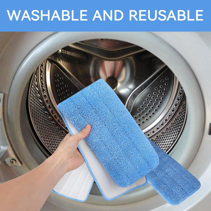 Replacement Microiber Pad or Rubbermaid Commercial 24 Inch Mop Head - 8 Pack Wet & Dry Commercial Cleaning Reills Reusable Mop Reills it or Any Microiber lat Mop System 24"