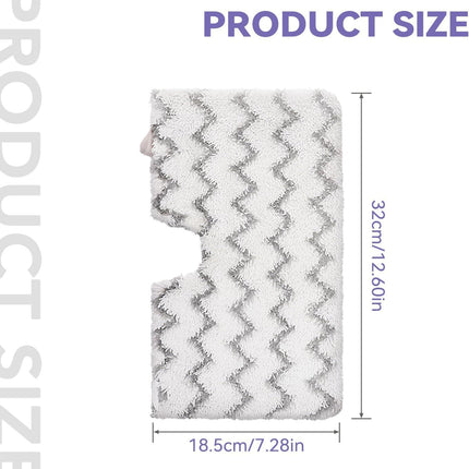 S3501 or Shark Steam Pocket Mop Pads: Washable Steam Mop Replacement Pads or Shark Steamer S3601D S3601 S3801CO S3901 S3550 SE450 (6Pack)
