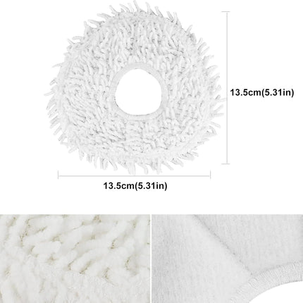 Replacement Accessories Compatible with Robot Sweeping Narwal T10,Microiber X2 ilters X4 Side Brushes X4 Mop Cloth X1 Brush
