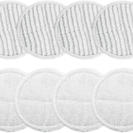 8 Pack Spin-Wave Mop Replacement Pads Compatible with Bissell Spin-Wave 2039,2039A,2124,2307,23157,20391,20399 Series Steam Mop Pads or Bissell Spin-Wave Hard loor Cleaner