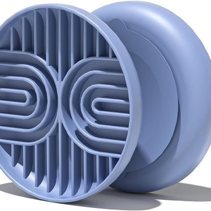 Bangp Slow Feeder Dog Bowls,Silicone Slow Feeder with Suction Cup,Slow Eating,Non-Slip Design,Reduces Boredom, Anxiety, Ideal for All Breed, Mealtime Challenge