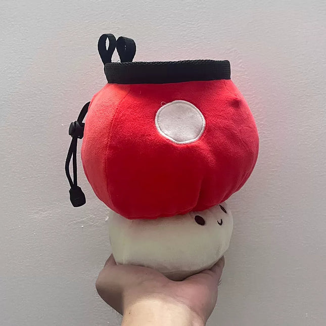 Red Mushrooms Chalk Bag Rock Climbing Equipment – product detail